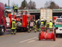 VU PKW unter LKW A 1 Rich Dortmund Koeln West AS Loevenisch P149